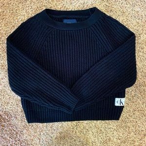Calvin Klein Crop Sweater - Large